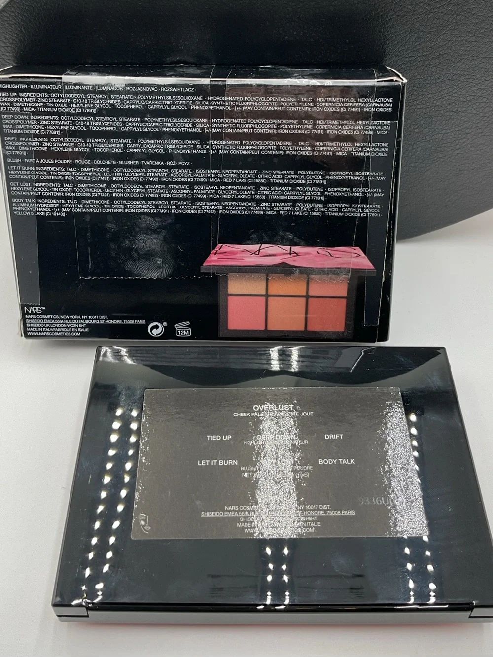 NARS Overlust Cheek Palette - Swatched, LE & Discontinued